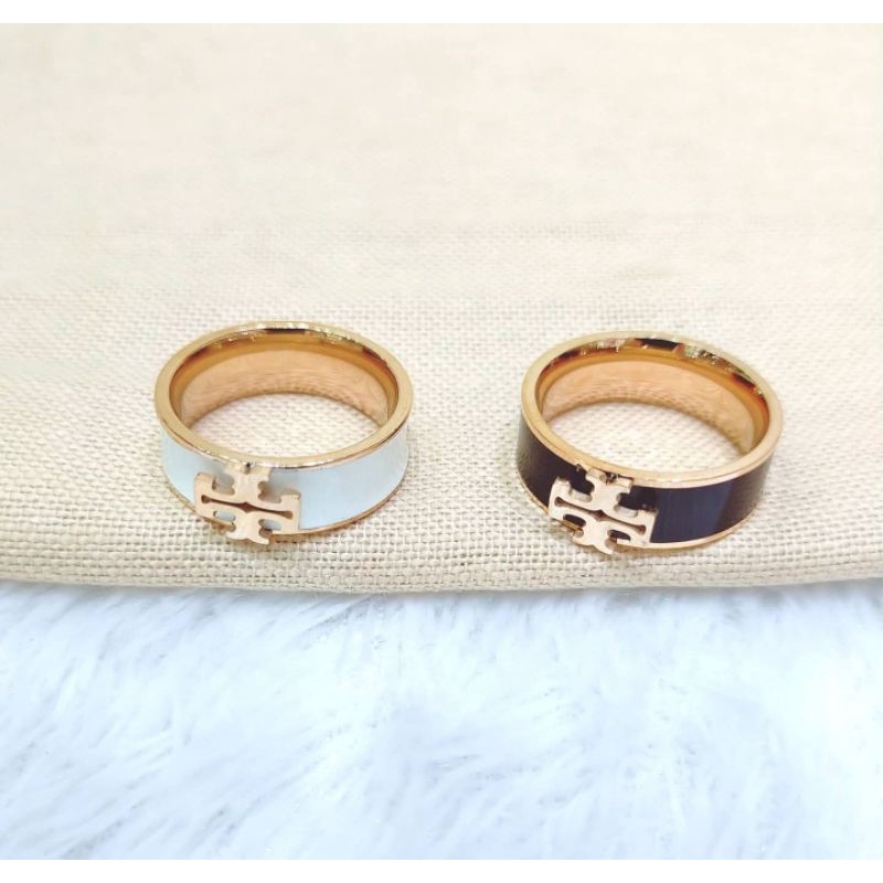 Cincin Titanium asli Toryx Hitam Platgold Anti karat Ring Stainless steel ori Premium Quality Ct022