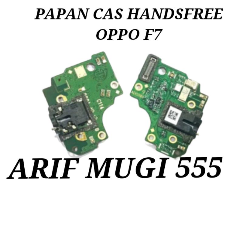 FLEXIBEL PAPAN CAS HANDSFREE HANDSET OPPO F7 ORIGINAL