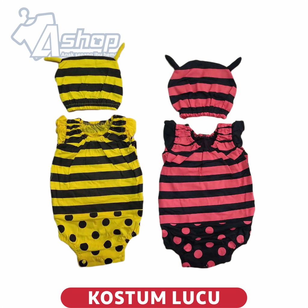 Jumper Bayi Kostum Motif Lebah