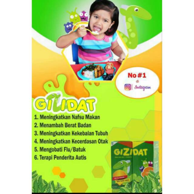 

Paket 2 Botol Gizidat