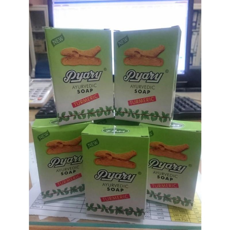 Sabun Arab Pyary Original 100% Pyari Turmeric Soap Pyary India Ori Termurah