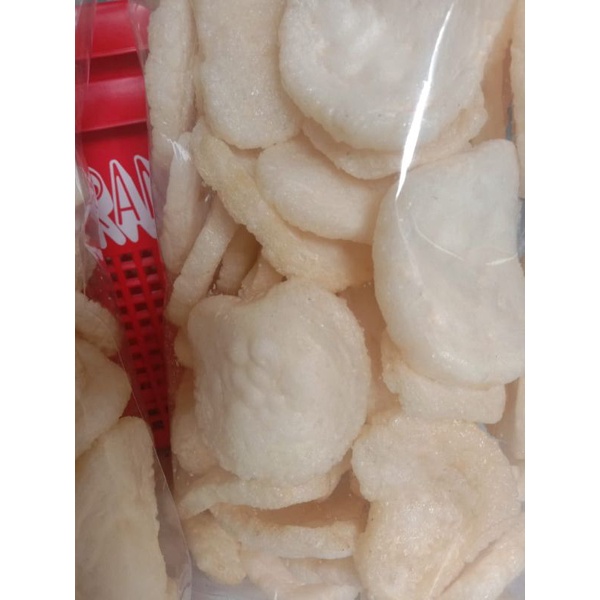

KERUPUK KEMPLANG/PALEMBANG RASA GURIH ASIN BERAT 500 gram