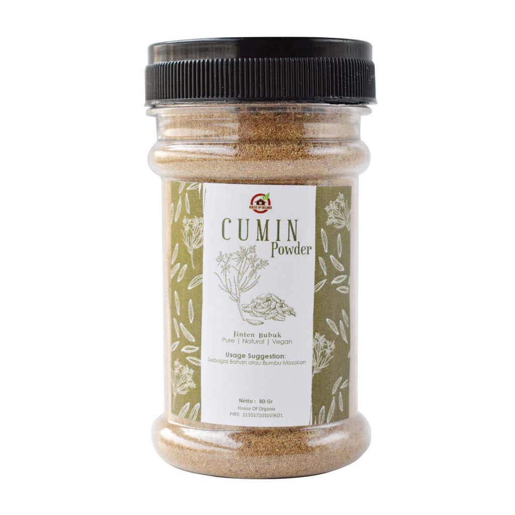 House Of Organix Cumin Powder 80 Gr