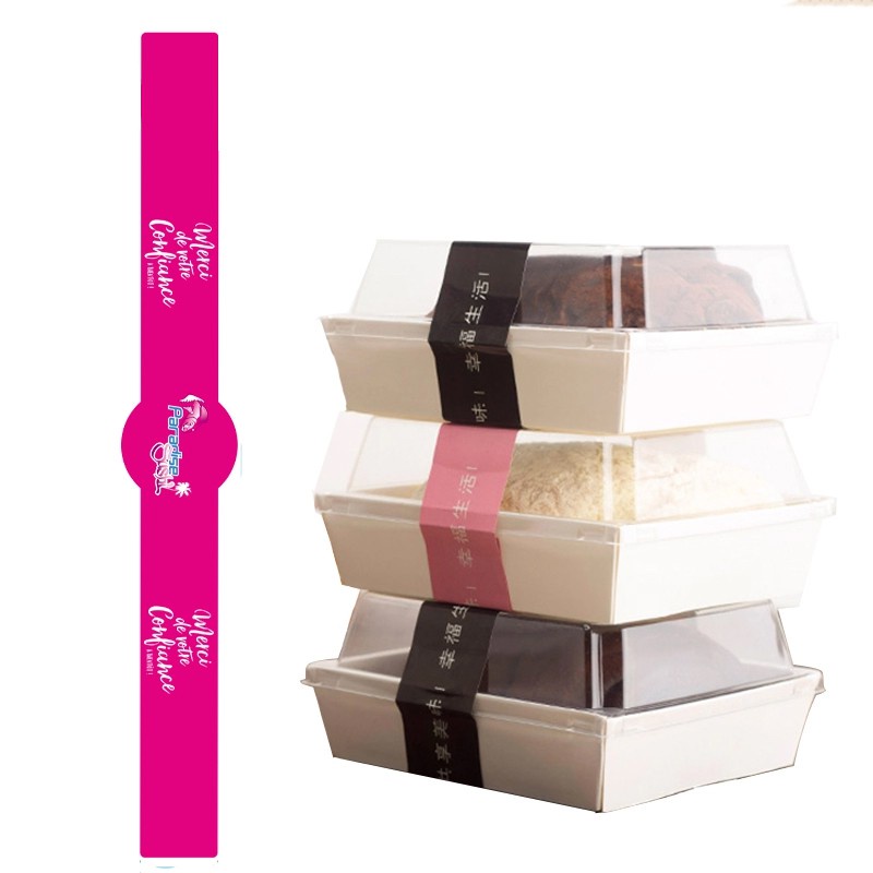 

Label Stiker Perekat Box Makanan MURAH (Custom Design)