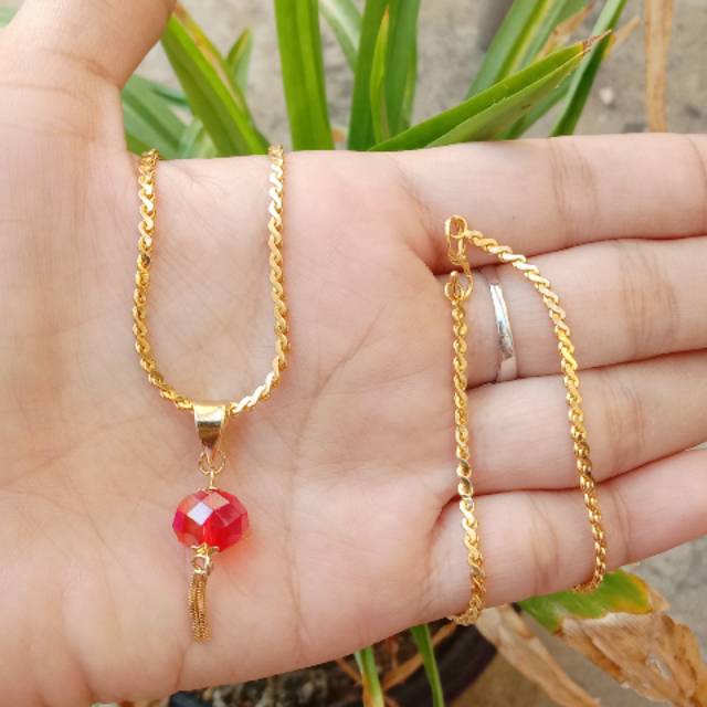 1 set perhiyasan koin uang 1991