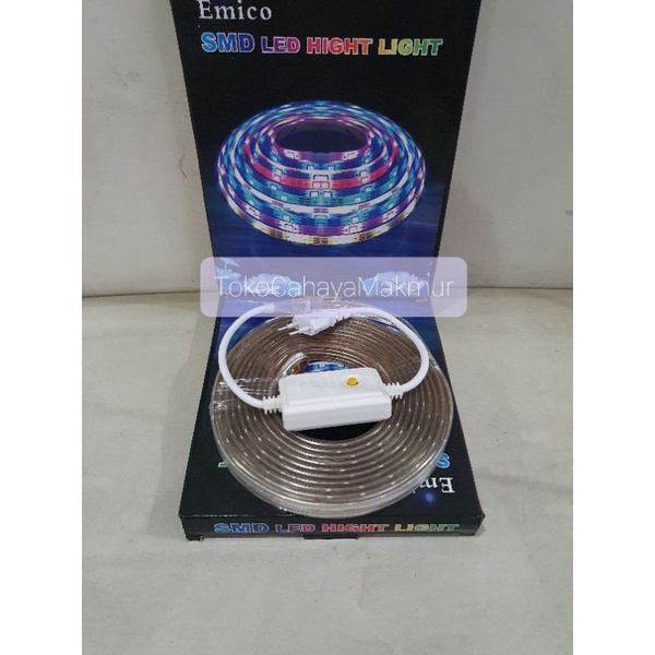 Lampu Led Hias Selang Stripled Outdoor Indoor 10M 10Meter SMD Warna Warni RGB