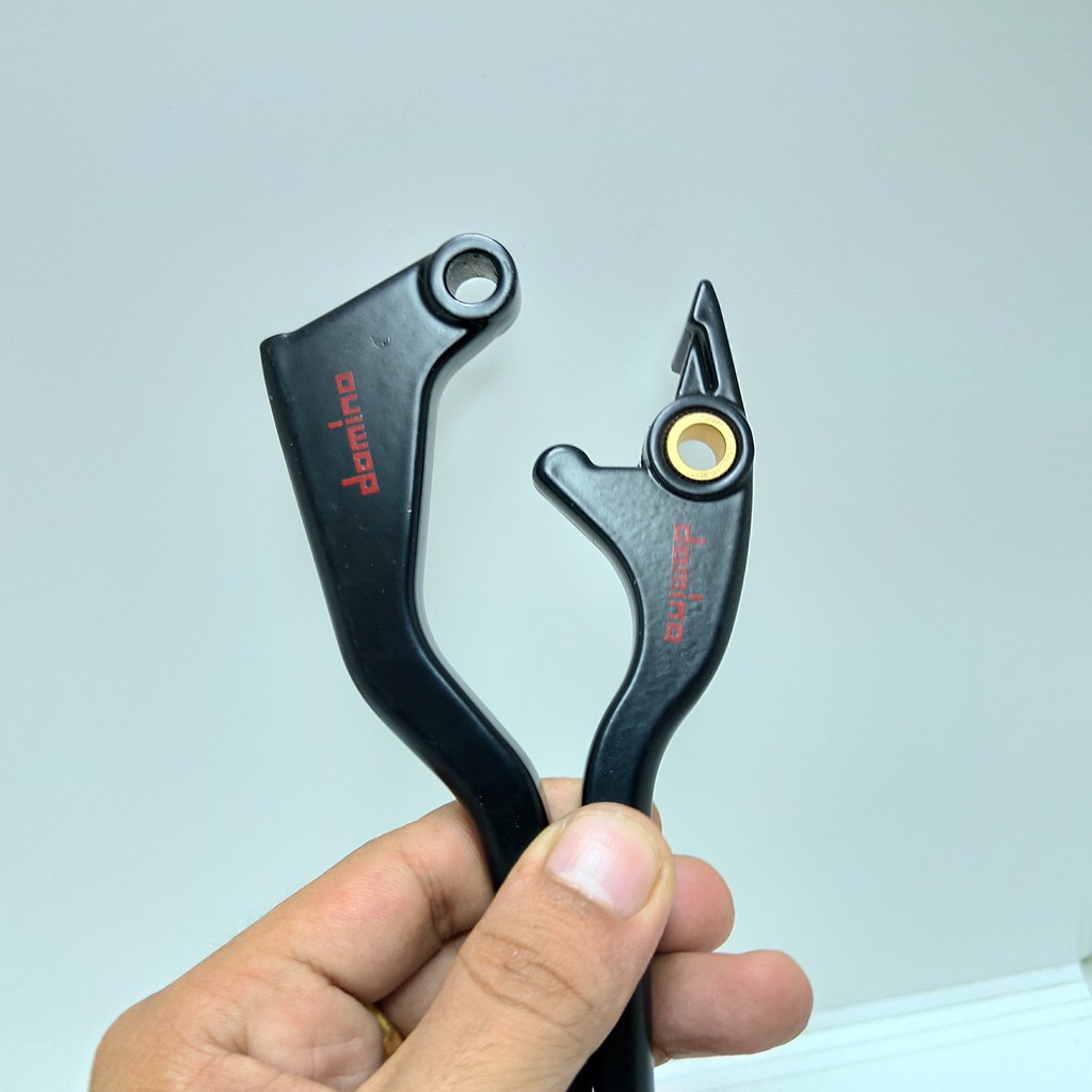 Handle Rem Domino Black Doff Set Kiri Kanan handel Setelan Motor Tiger Satria Fu CBR150 motor