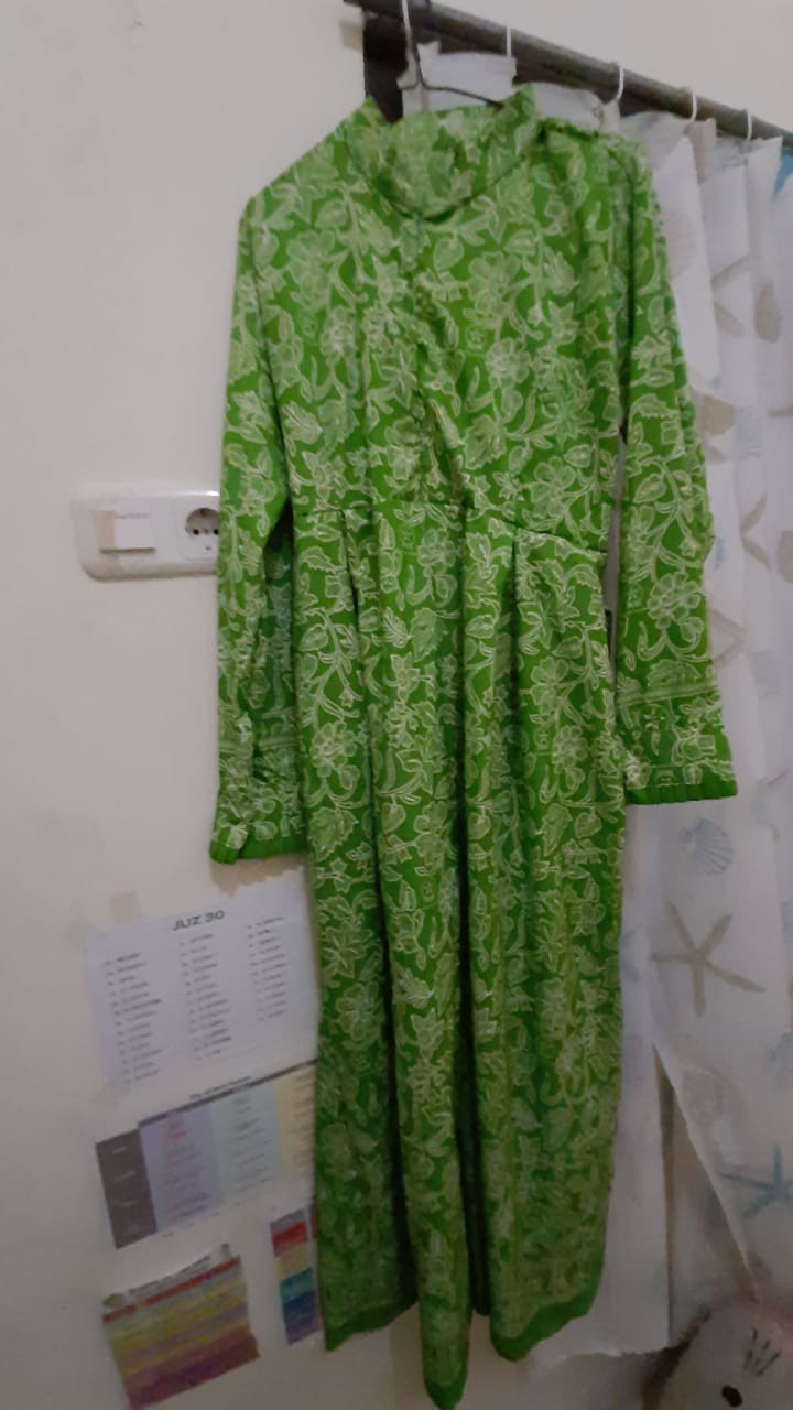 Gamis Batik Nu Fatayat Ori Svj Murah Original Realpict