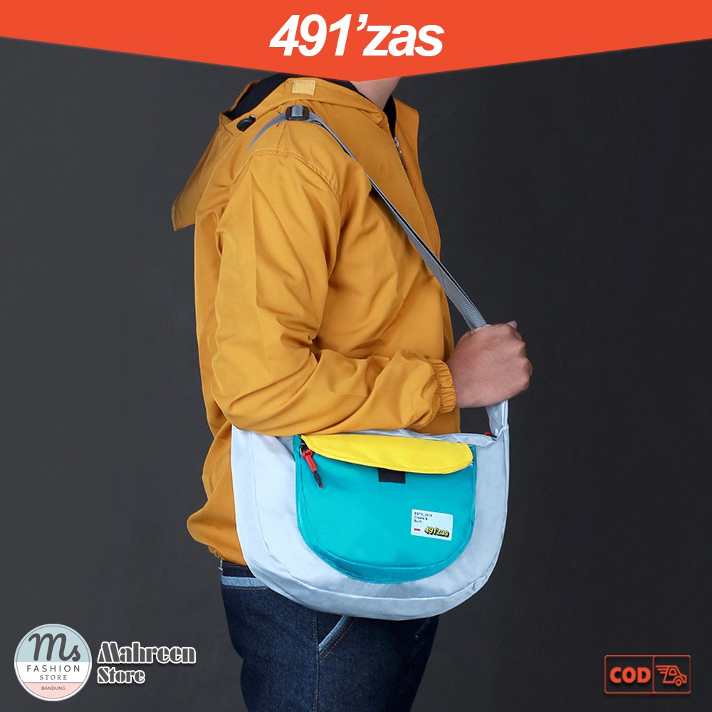 Tas Fuku Slingbag Tas Selempang Pria Wanita Unisex Distro - 491'Zas | MR 691