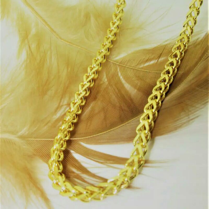 kalung emas asli kadar 700/16k dewasa