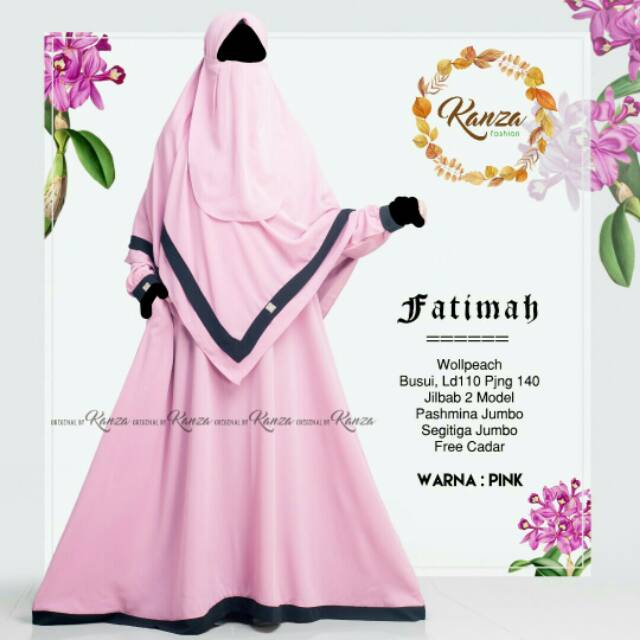 FATIMAH SYARI SET GAMIS KHIMAR CADAR DRESS KANZA