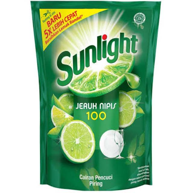 sunlight/mama lime refill/botol 450ml/refil 240ml