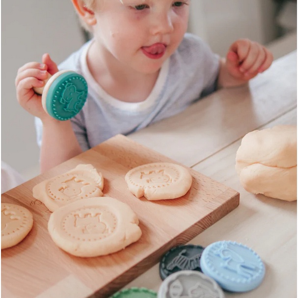 We Might Be Tiny Silicone Stampies -  15pcs Cookie Stamp Stampel Kue Baking Roti Stample Silicone Reusable