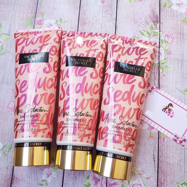 VICTORIA'S SECRET PURE SEDUCTION SHIMMER LOTION 250ML