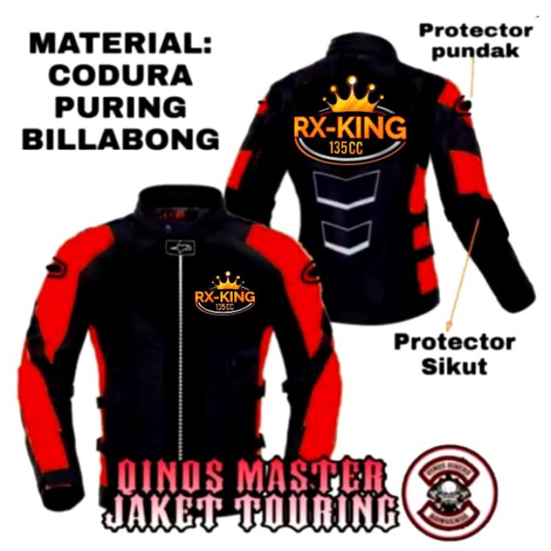 COD JAKET TOURING RX KING FULL SAFETY JAKET RX KING HARIAN PRIA 001