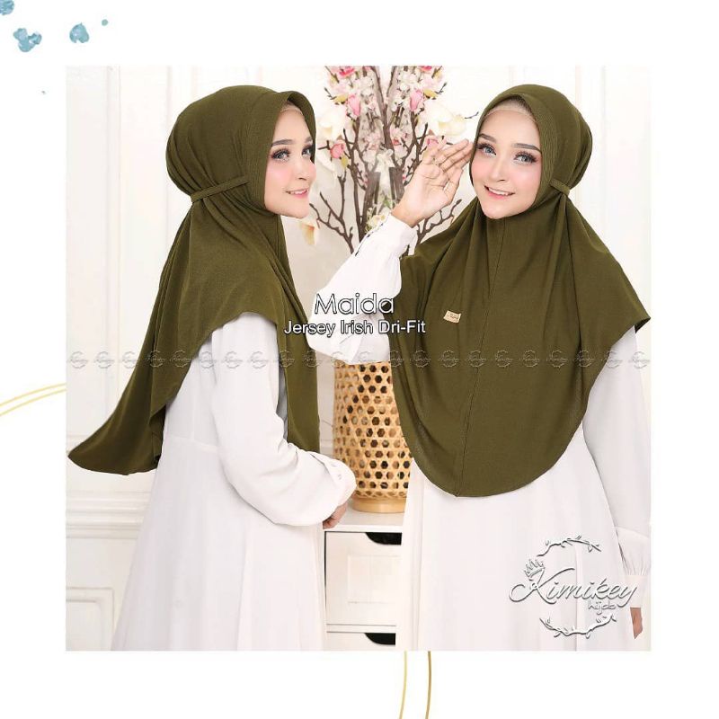 BERGO MAIDA JILBAB BERGO ORI KIMIKEY HIJAB