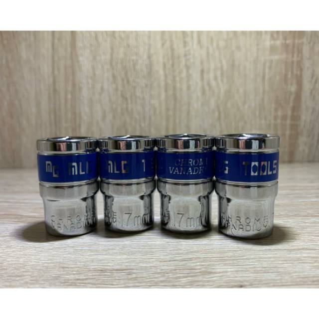 Mata Kunci Sok 17 mm Kunci Sock Shock  Alat Teknik Bengkel Murah