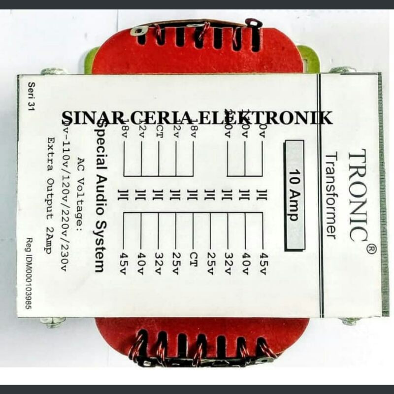 Travo 10A Murni/Besar CT 45V Tronic