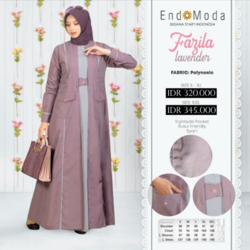 ENDOMODA FAZILA LAVENDER (sale 25%)