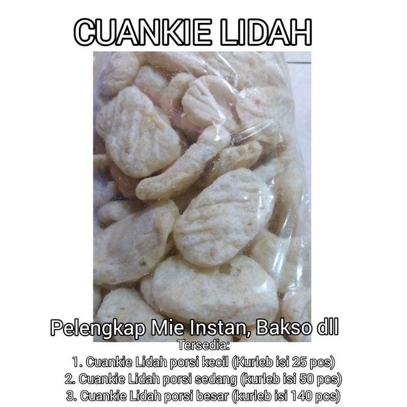 

CUANKI LIDAH MAKNYOOS! Pelengkap Bakso dll