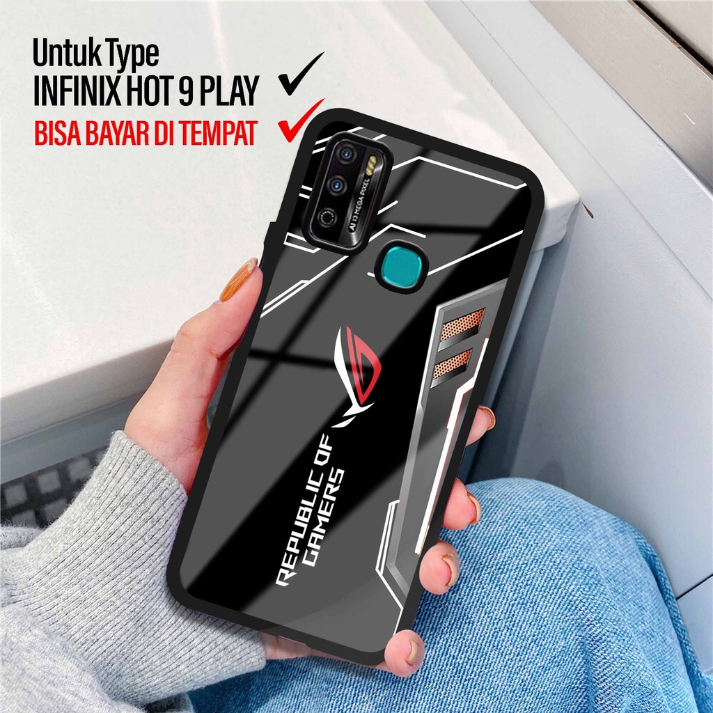 Case Infinix Hot 9 Play - Hardcase Glossy Infinix Hot 9 Play - Silikon Infinix Hot 9 Play - Kesing I
