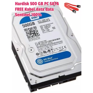 HARDISK 500 GB DAN 1 TB PC SATA 7200 RPM  FREE KABEL SATA