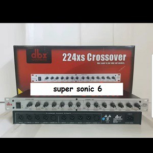 Crossover DBX 224xs 4 way + Subwoofer crosover dbx224xs