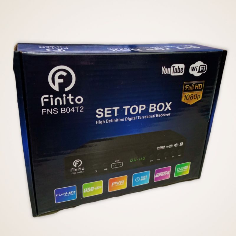 STB TV DIGITAL Set Top Box Finito / STB Siaran DVB T2 Receiver Finito android tv tabung terbaik berg