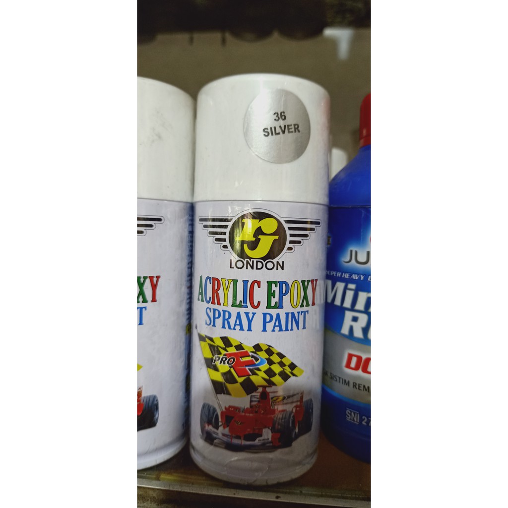 Jual RJ LONDON ACRYLIC EPOXY SPRAY PAINT PYLOX PILOX PILOK CAT MOTOR