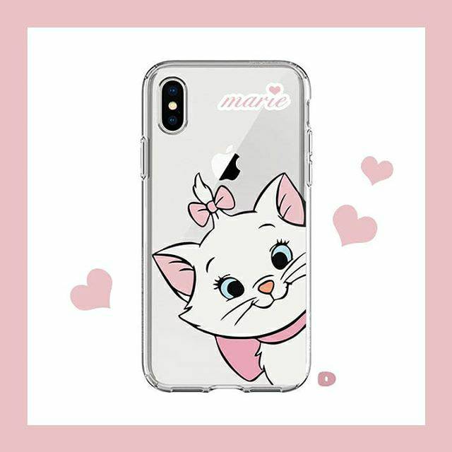 Casing softcase hardcase marie cat aristocats custom nama lucu imut