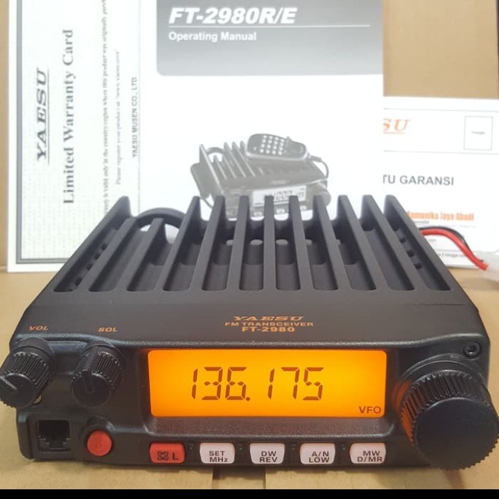 Jual RADIO RIG YAESU FT2980 YAESU FT 2980R/E VHF PENGGANTI YAESU FT