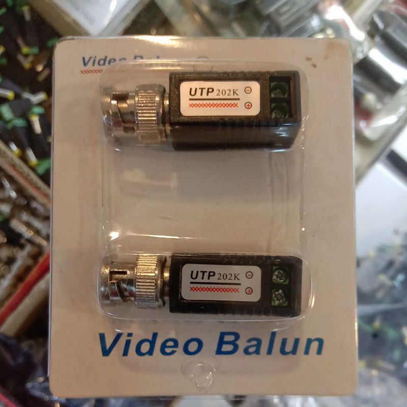 jack video balun utp untuk cctv