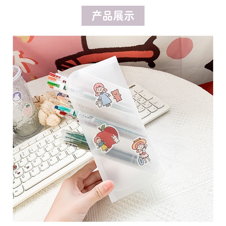 40 Pcs/set Creative Cute Cartoon Bear Dog Pig Pattern Colorful Stickers for Notebook Cell Phone Decoration