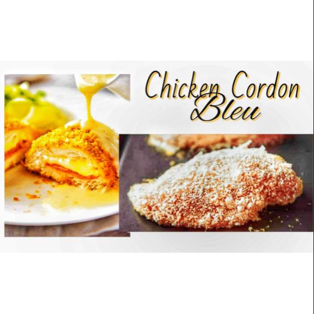 

Chicken Cordon bleu frozen khusus GOJEK GRAB