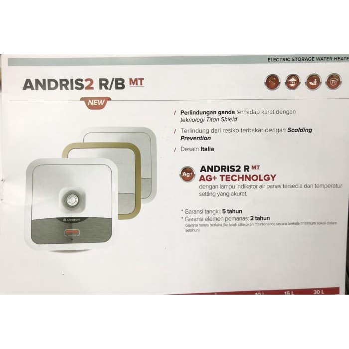 Water heater ariston 15 liter / ariston AN 15 R