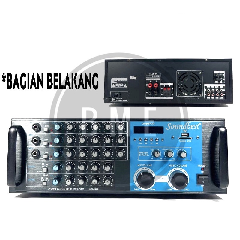 Power Amplifier Soundbest RC 268