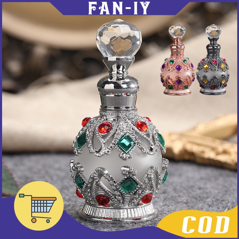 15ml Botol Parfum Unik Botol Parfum Kaca Refillable Gaya Arab