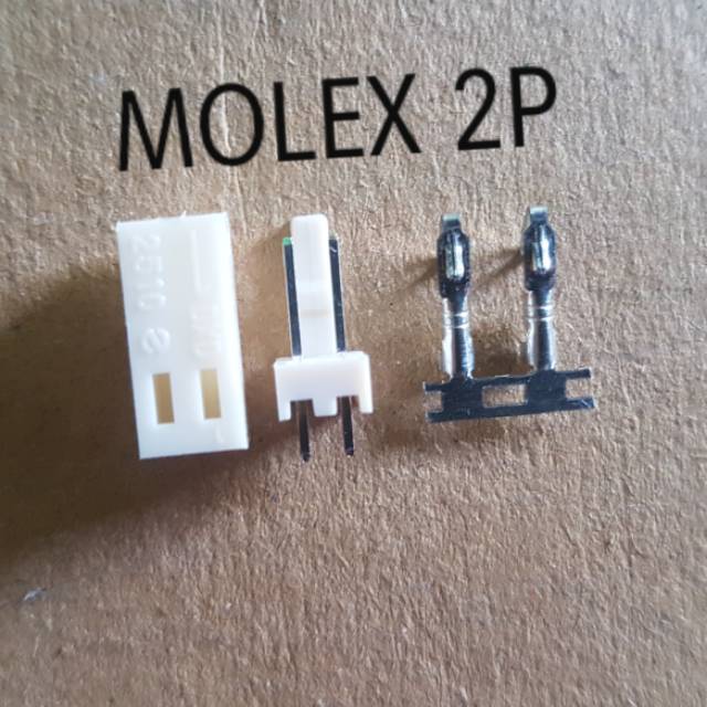 10 Set SOCKET SOKET MOLEX MOLEK 2P/3P terminal molex 2510