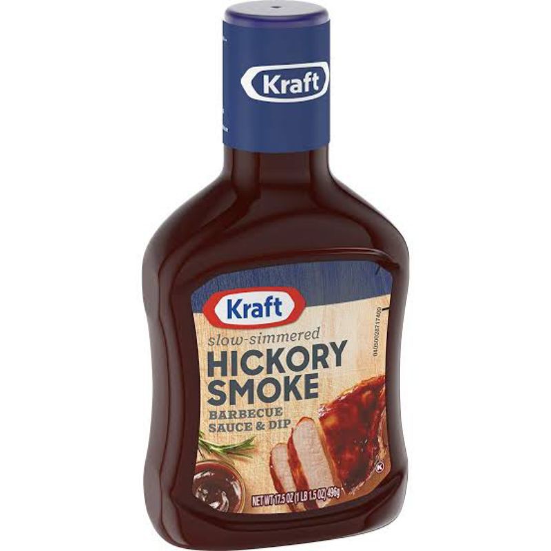 

KRAFT HICKORY SMOKE SAUCE 495GR