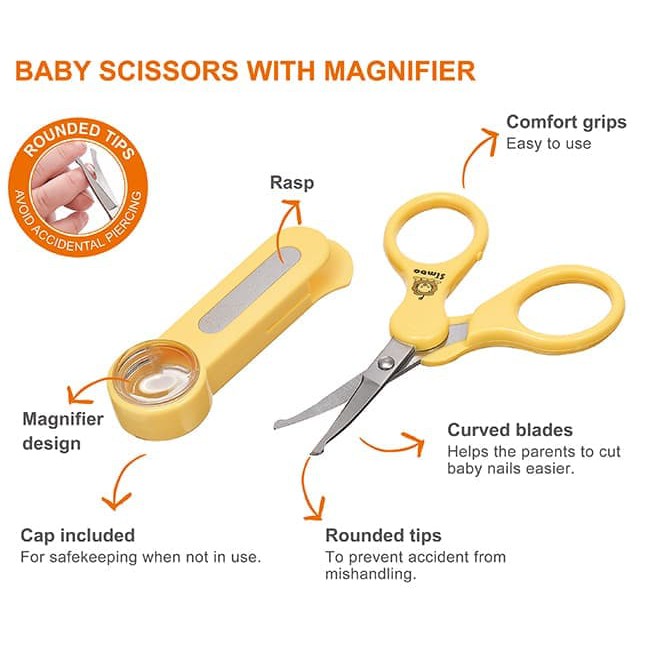 Simba  Scissors With  Magnifier