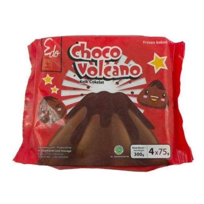 

Edo Choco Volcano Makanan Beku [300gr]