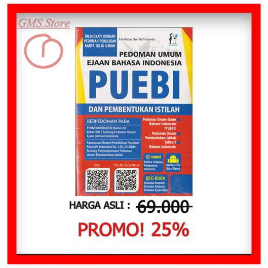 PEDOMAN UMUM EJAAN BAHASA INDONESIA PUEBI DAN PEMBENTUKAN ISTILAH