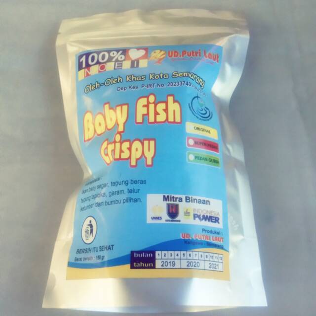 

Keripik Ikan Asli Crispy Khas Semarang