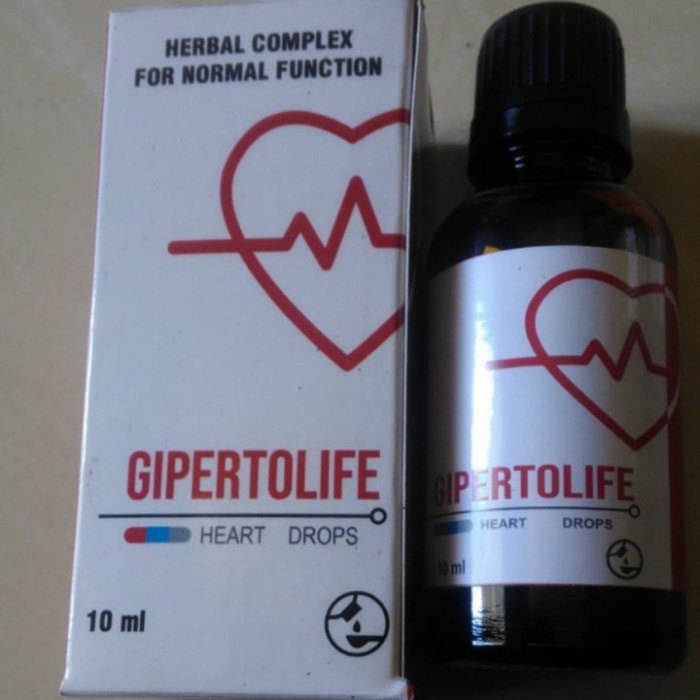 GIPERTOLIFE 100% Original Obat Darah Tinggi / Hipertensi Herbal alami