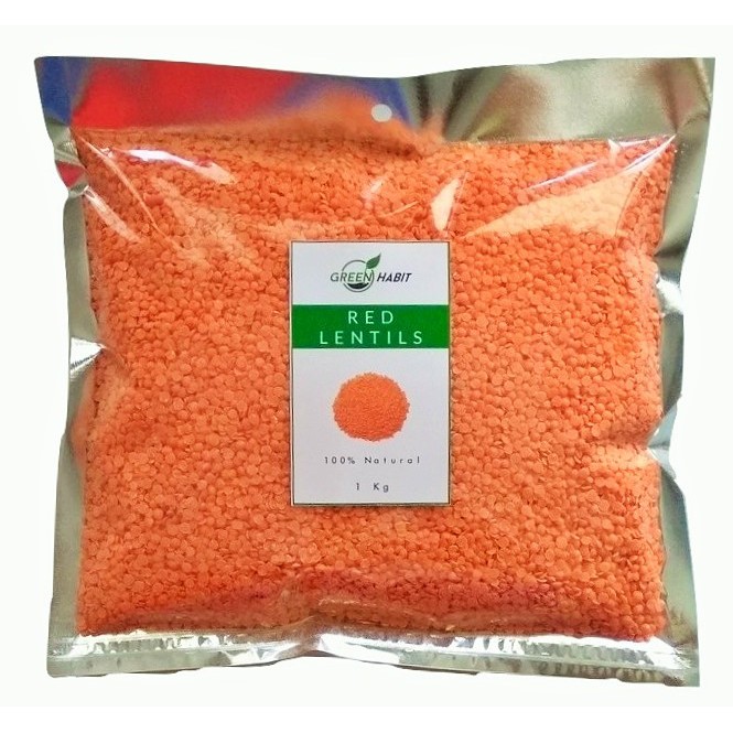 

Green Habit Red Lentils 1 KG