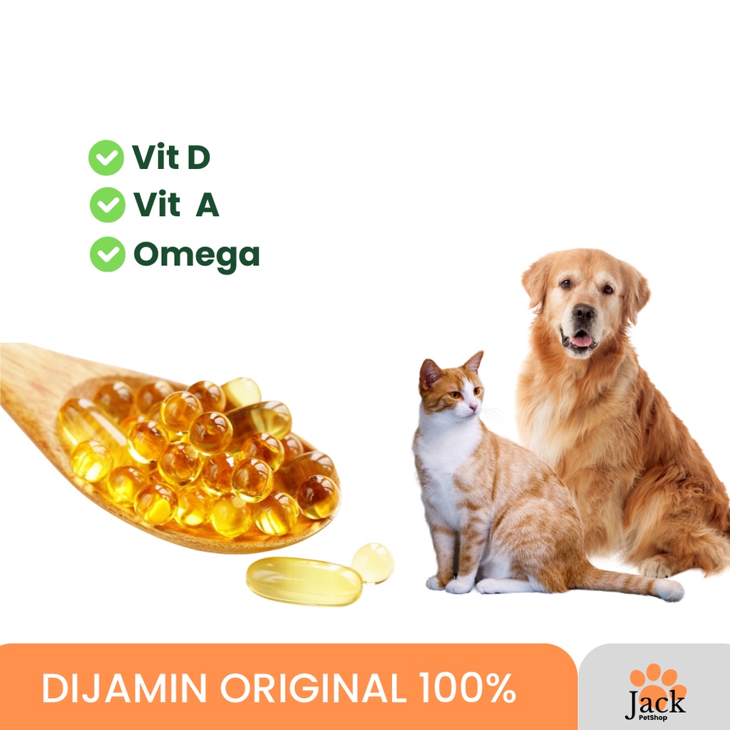 Minyak Ikan Kucing Kapsul Satuan Premium Omega 3 Dijamin Ori 100%