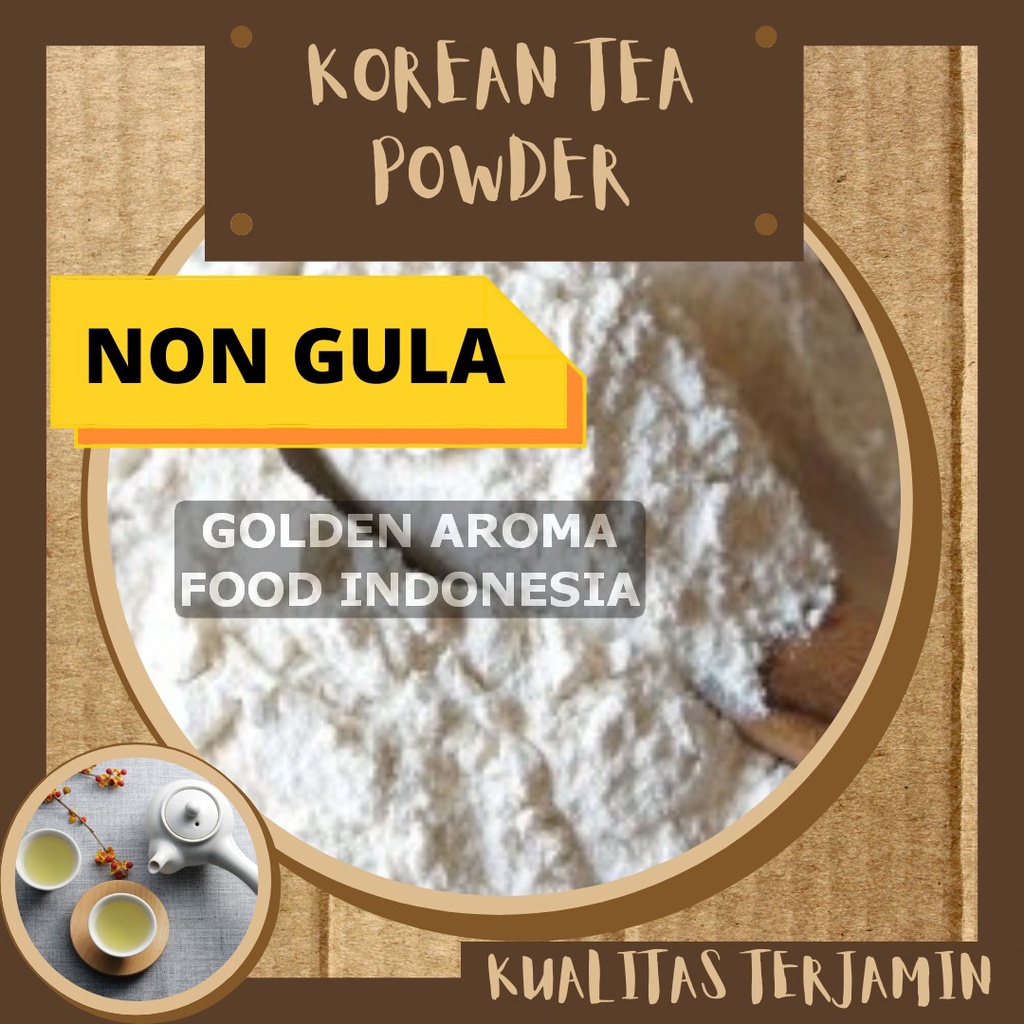 

Bubuk Minuman Rasa Korean Tea Powder Non Gula 50Gr Minuman Powder Korean Tea Powder Non Gula Bisa Kiloan Drinking Powder Kekinian Boba Aneka Instan Murah Enak Terbaik Halal Premium Distributor