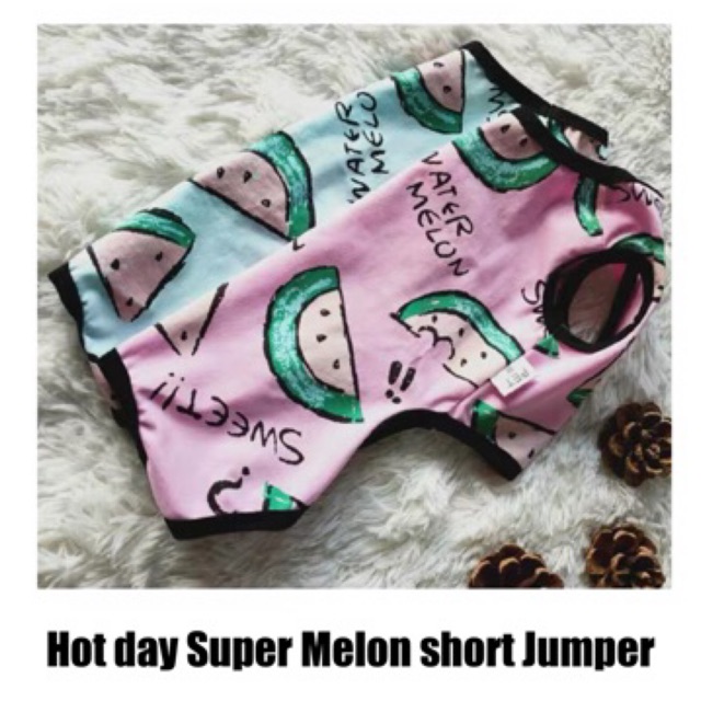 Hot Day Short  Super Melon Jumper