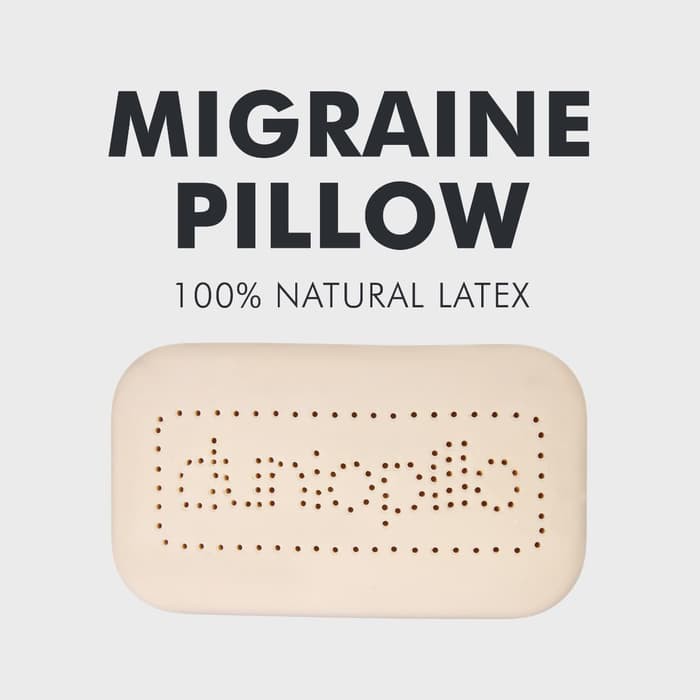 DUNLOPILLO Migrain Pillow Migraine - Natural latex