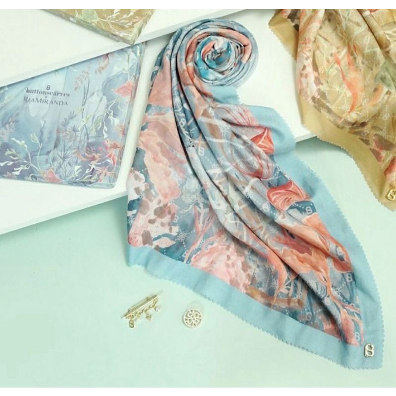 Buttonscarves Xanadu Marine
